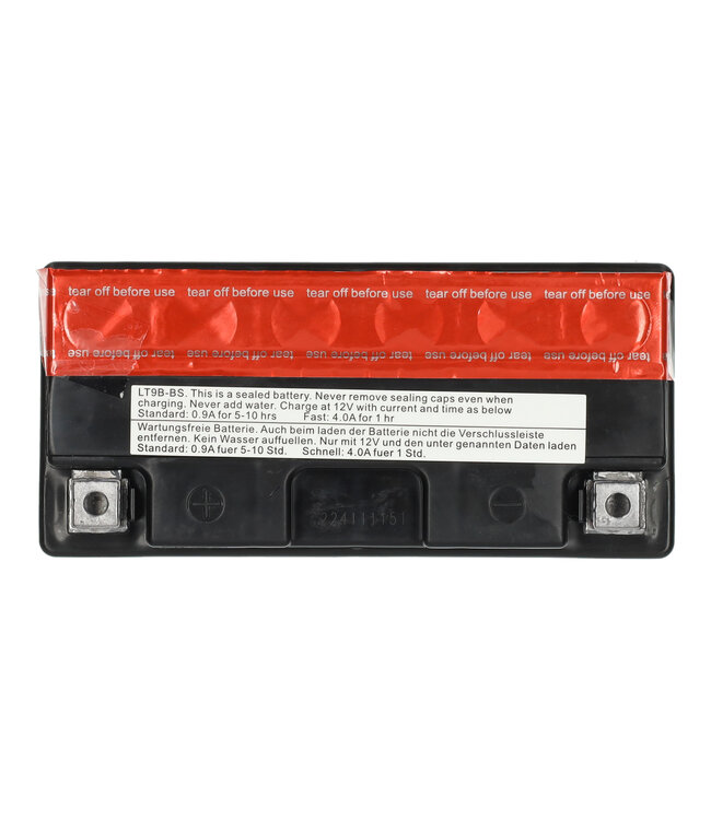 Landport (LP) LT9B-BS 12 volt 8,0 ah AGM motor accu (50902 - YT9B-BS)