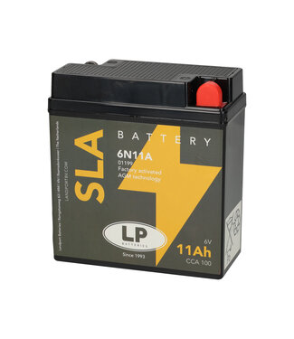 Landport (LP) SLA 6N11A motor accu 6 volt 11 ah (01199)