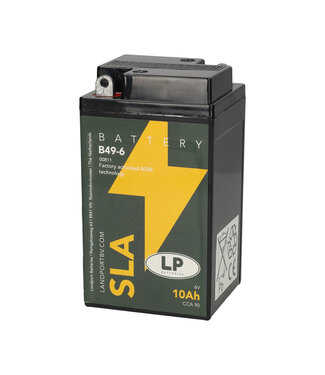 Landport (LP) SLA B49-6 motor accu 6 volt 10 ah (00811)