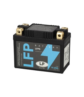 Landport (LP) LFP5 12 volt 19,2 Wh ﻿Lithium LiFePO4 motoraccu