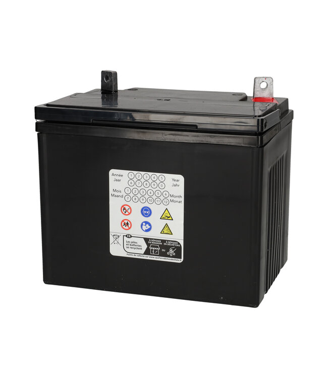 Landport (LP) SLA U1-280 AGM grasmaaier / motor accu 12 volt 24 ah (LS U1-280 SLA)