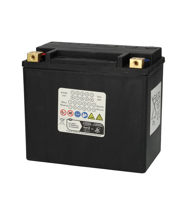 Landport (LP) HVT-5 Harley accu AGM 12 volt 22 ah (MH HVT 5)