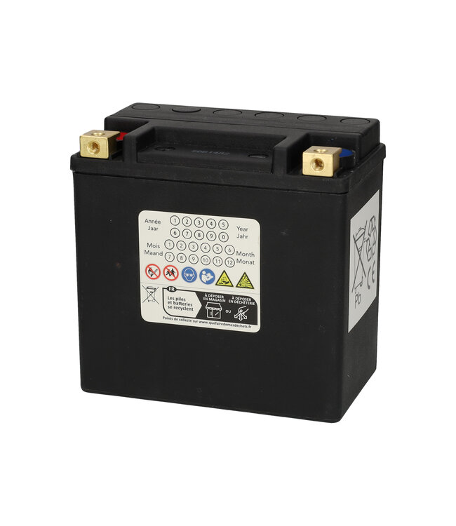 Landport (LP) HVT-8 Harley accu AGM 12 volt 14 ah (MH HVT 8)