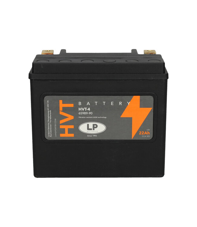 Landport (LP) HVT-4 Harley accu AGM 12 volt 22 ah (MH HVT 4)