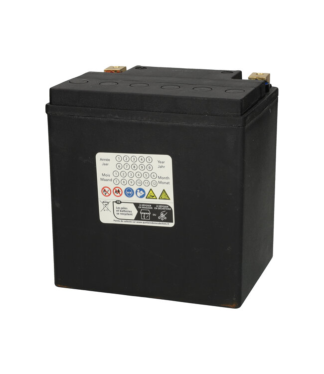 Landport (LP) HVT-2 Harley accu AGM 12 volt 30 ah (MH HVT 2)