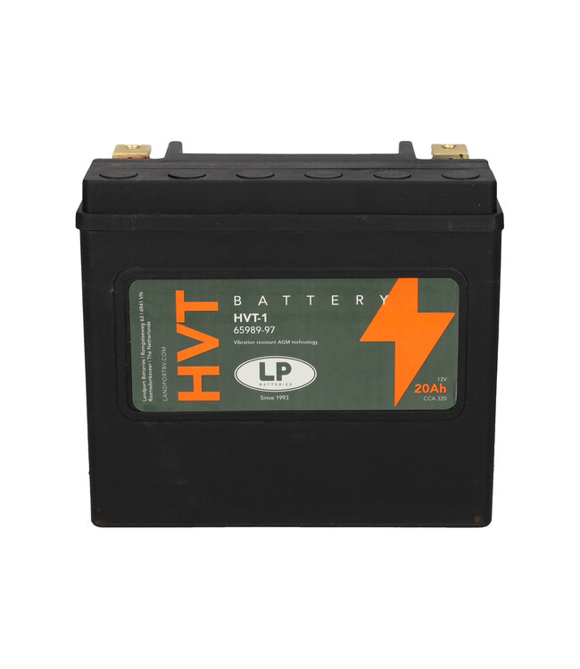 Landport (LP) HVT-1 Harley accu AGM 12 volt 20 ah (MH HVT 1)