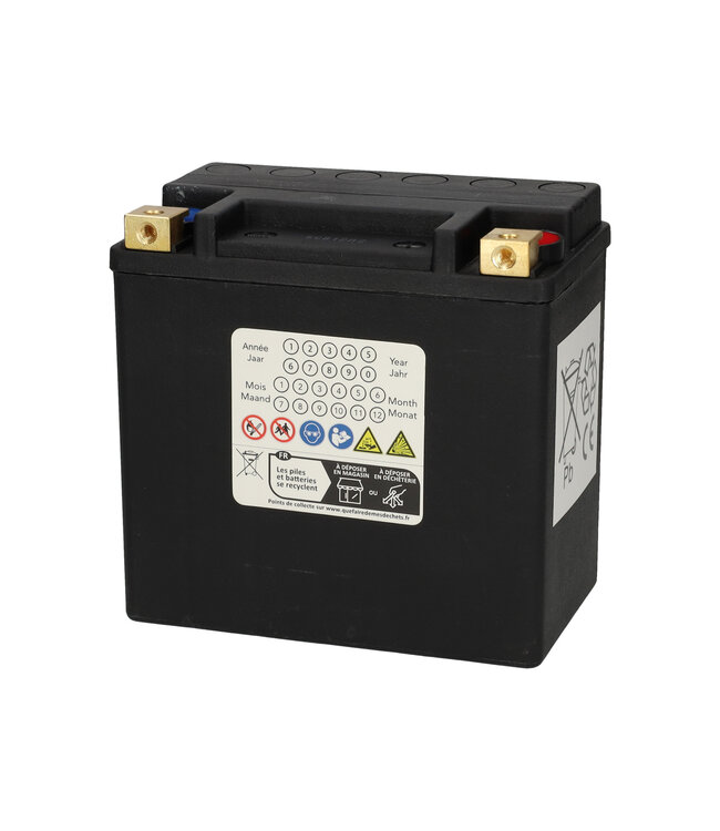 Landport (LP) HVT-3 Harley accu AGM 12 volt 14 ah (MH HVT 3)