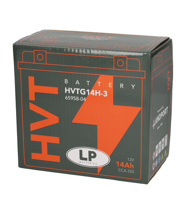 Landport (LP) Harley accu HVTG14H-3 (MH GHD14H-3) 12 volt 14 ah