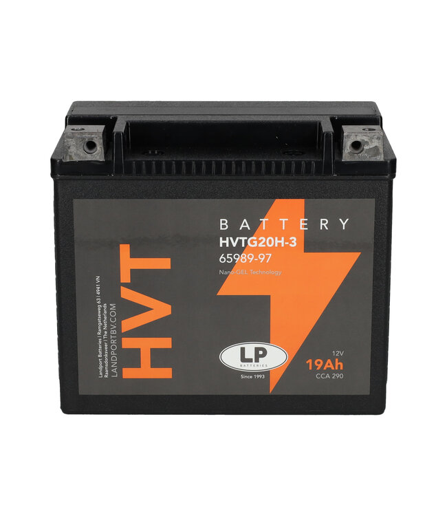 Landport (LP) Harley accu HVTG20H-3 (MH GHD20H-3) 12 volt 19,0 ah
