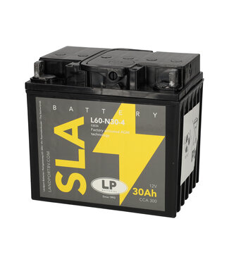 Landport (LP) SLA L60-N30-4 AGM motoraccu 12 volt 30 ah (53034 - Y60-N30-4)