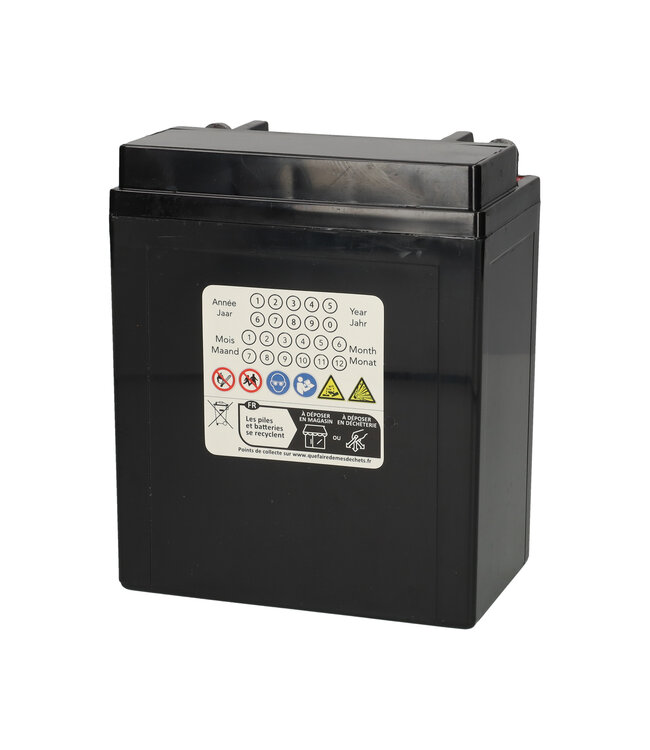 Landport (LP) SLA LB12A-4 AGM motor accu 12 volt 12 ah (51211 - YB12A-4)