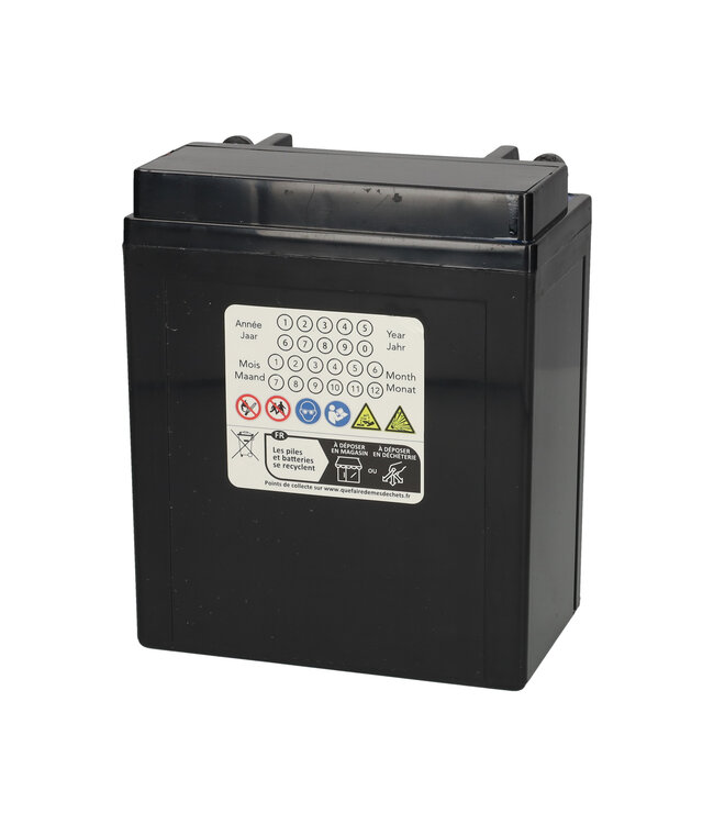 Landport (LP) SLA LB12A-3 AGM motor accu 12 volt 12 ah (51213 - YB12A-3)