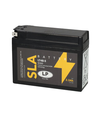 Landport (LP) SLA LT4B-5 AGM motoraccu 12 volt 2,3 ah (50302 - YT4B-5)