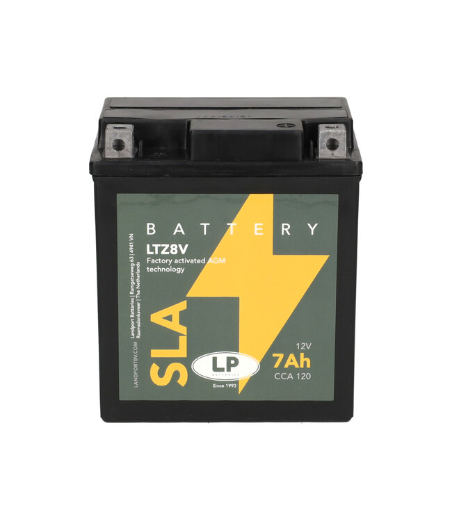 Landport (LP) SLA LTZ8V AGM motor accu 12 volt 7,0 ah (MS YTZ8V)
