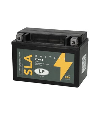 Landport (LP) SLA LTX9-4 (SLA 12-8) AGM motoraccu 12 volt 8 ah (50812 - YTX9-4)