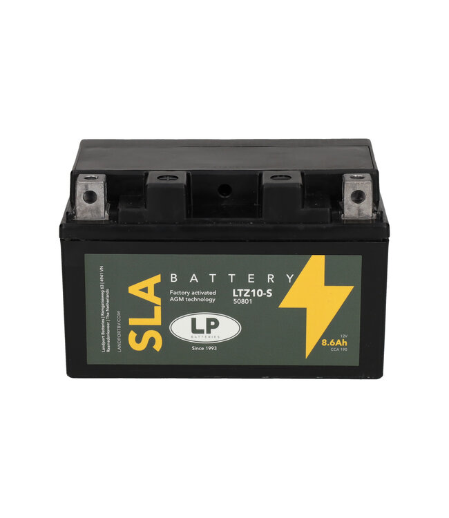 Landport (LP) SLA LTZ10-S AGM motor accu 12 volt 8,6 ah (50801 - YTZ10-S)