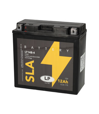 Landport (LP) SLA LT14B-4 AGM motoraccu 12 volt 12 ah (51203 - YT14B-4)