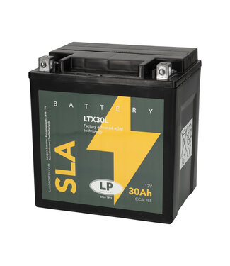 Landport (LP) SLA LTX30L AGM motoraccu 12 volt 30 ah (83000 - YTX30L)