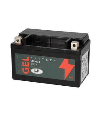 Landport (LP) LTX7A-4 motor GEL accu 12 volt 7 ah (50615 - GTX7A-4)