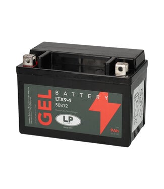 Landport (LP) LTX9-4 motor GEL accu 12 volt 9 ah (50812 - GTX9-4)