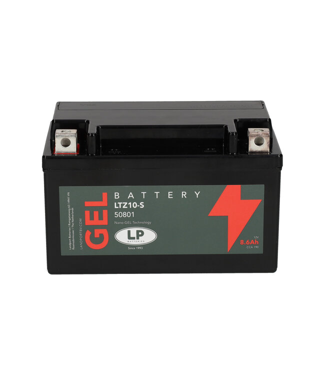 Landport (LP) LTZ10-S motor GEL accu 12 volt 8,6 ah (50801 - GTZ10-S)
