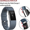 Strap-it Strap-it Fitbit Charge 2 Silicone Strap (Grey Blue) Strap-it Strap-it Fitbit Charge 2 Silicone Strap (Grey Blue)
