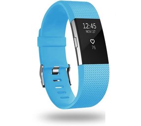 Strap-it Fitbit Charge 2 Silicone Strap (Blue)