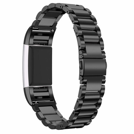Strap-it Strap-it Fitbit Charge 2 Steel Strap (Black) Strap-it Strap-it Fitbit Charge 2 Steel Strap (Black)