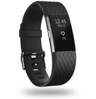 Strap-it Strap-it Fitbit Charge 2 Diamond Silicone Strap (Black)