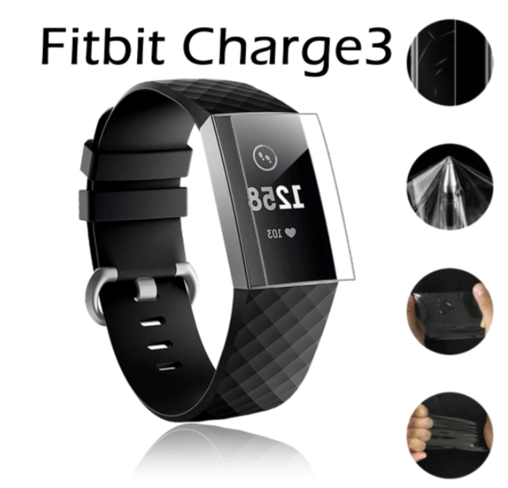 Strap-it Strap-it Fitbit Charge 3 protective film Strap-it Strap-it Fitbit Charge 3 protective film