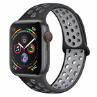 Strap-it Strap-it Apple Watch Sport Strap (Black/Grey)