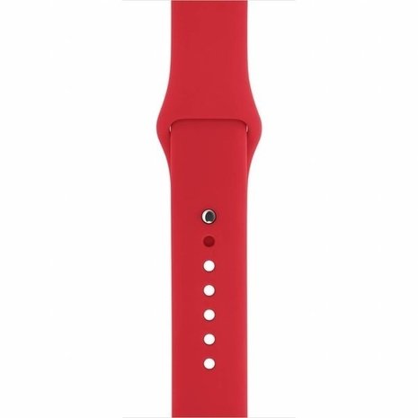 Strap-it Strap-it Apple Watch Silicone Strap (Red)