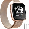 Strap-it Strap-it Fitbit Versa/Versa 2 Milanese Strap (Rose Gold) Strap-it Strap-it Fitbit Versa/Versa 2 Milanese Strap (Rose Gold)