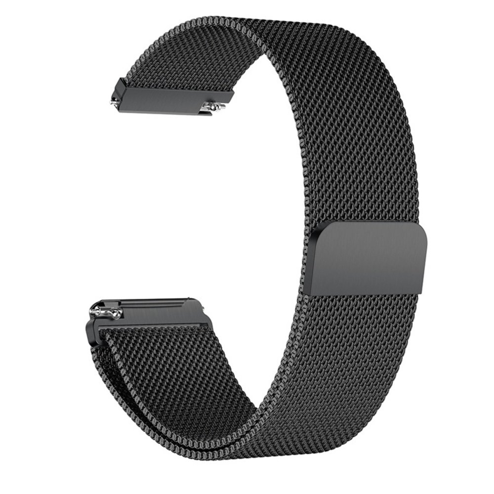Fitbit Versa/Versa 2 Milanese Strap (Black)