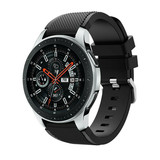Strap-it Samsung Galaxy Watch 46mm Silicone Strap (Black)