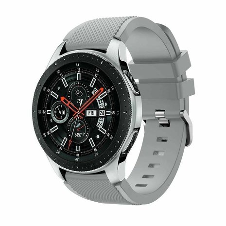 Strap-it Strap-it Samsung Galaxy Watch 46mm Silicone Strap (Grey) Strap-it Strap-it Samsung Galaxy Watch 46mm Silicone Strap (Grey)
