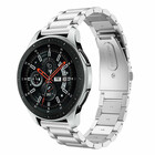 Strap-it Strap-it Samsung Galaxy Watch 46mm Steel Strap (Silver)