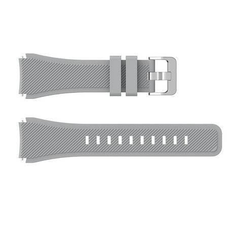 Strap-it Strap-it Huawei Watch GT 2 Silicone Strap with Buckle (Grey)