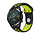 Strap-it Huawei Watch GT 2 Sport Strap (Black/Yellow)