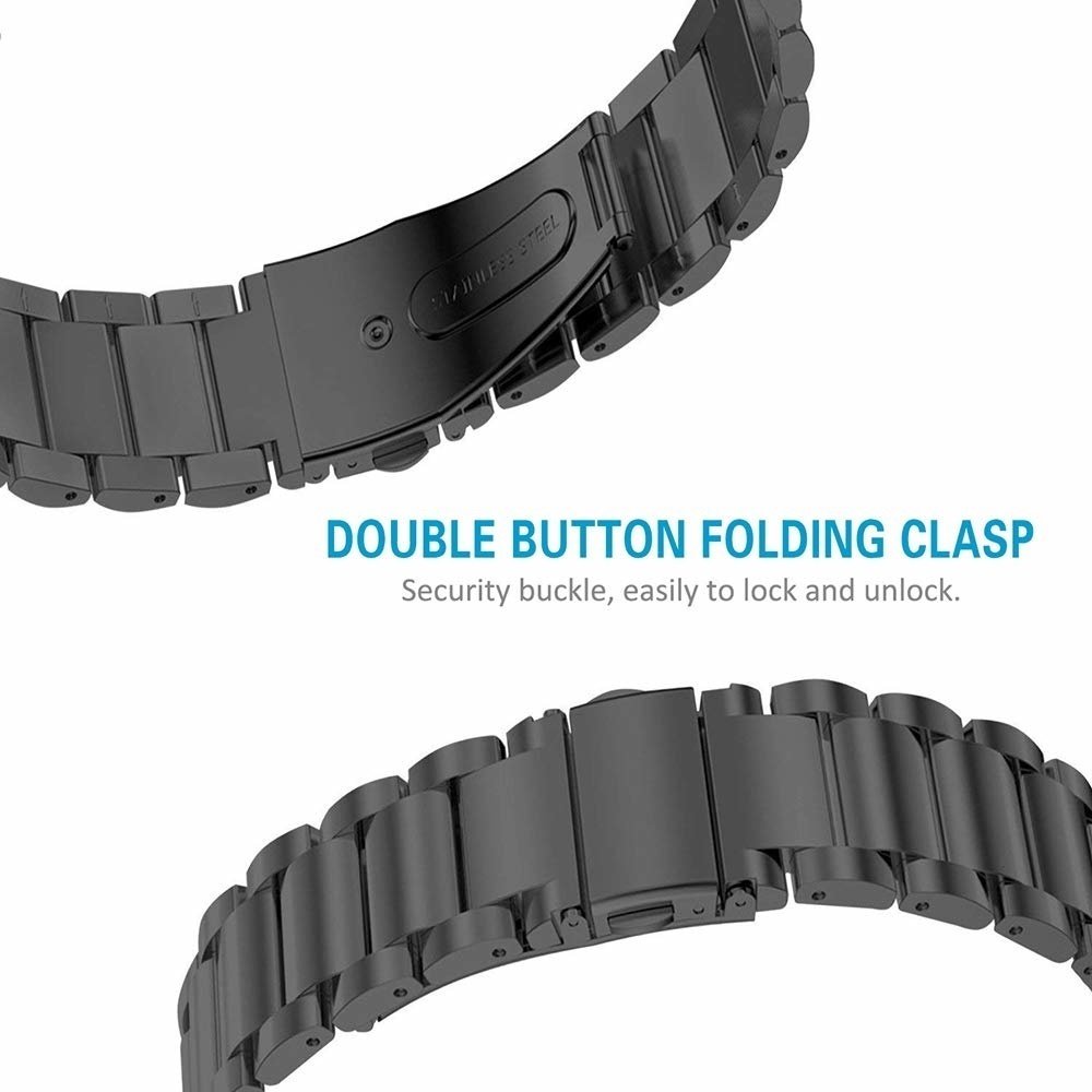 Strap-it Strap-it Fitbit Charge 4 Steel Strap (Black) Strap-it Strap-it Fitbit Charge 4 Steel Strap (Black)