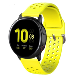 Strap-it Samsung Galaxy Watch 42mm Breathable Strap (Yellow) Strap-it Samsung Galaxy Watch 42mm Breathable Strap (Yellow)