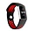 Strap-it Fitbit Charge 3 Sport Strap (Black Red)