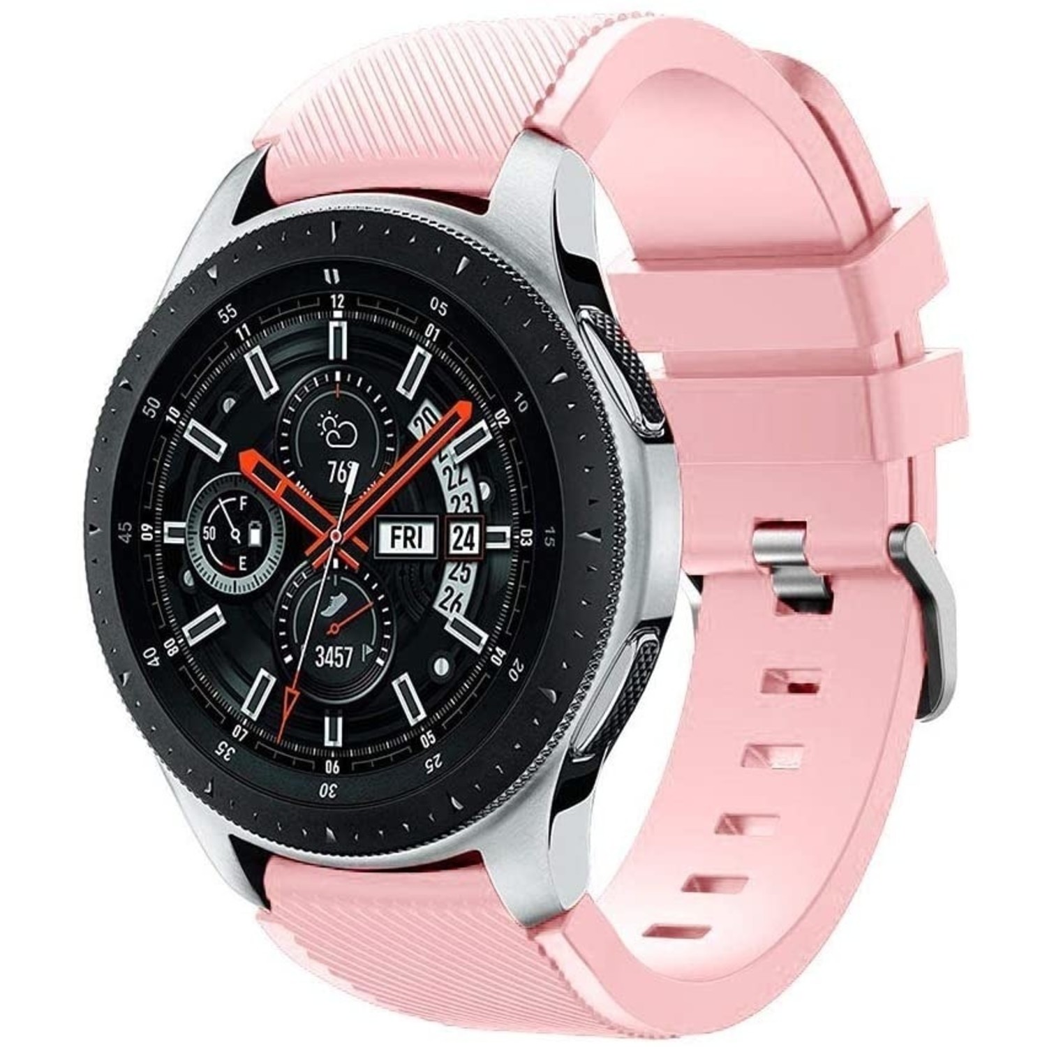 Samsung Galaxy Watch 46mm Silicone Strap Light Pink