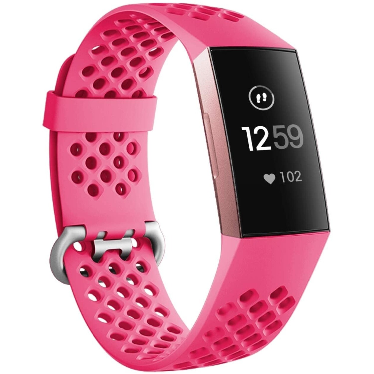 Fitbit Charge 4 Breathable Strap Pink