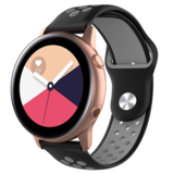 Strap-it Samsung Galaxy Watch Active Sport Strap (Black/Grey) Strap-it Samsung Galaxy Watch Active Sport Strap (Black/Grey)