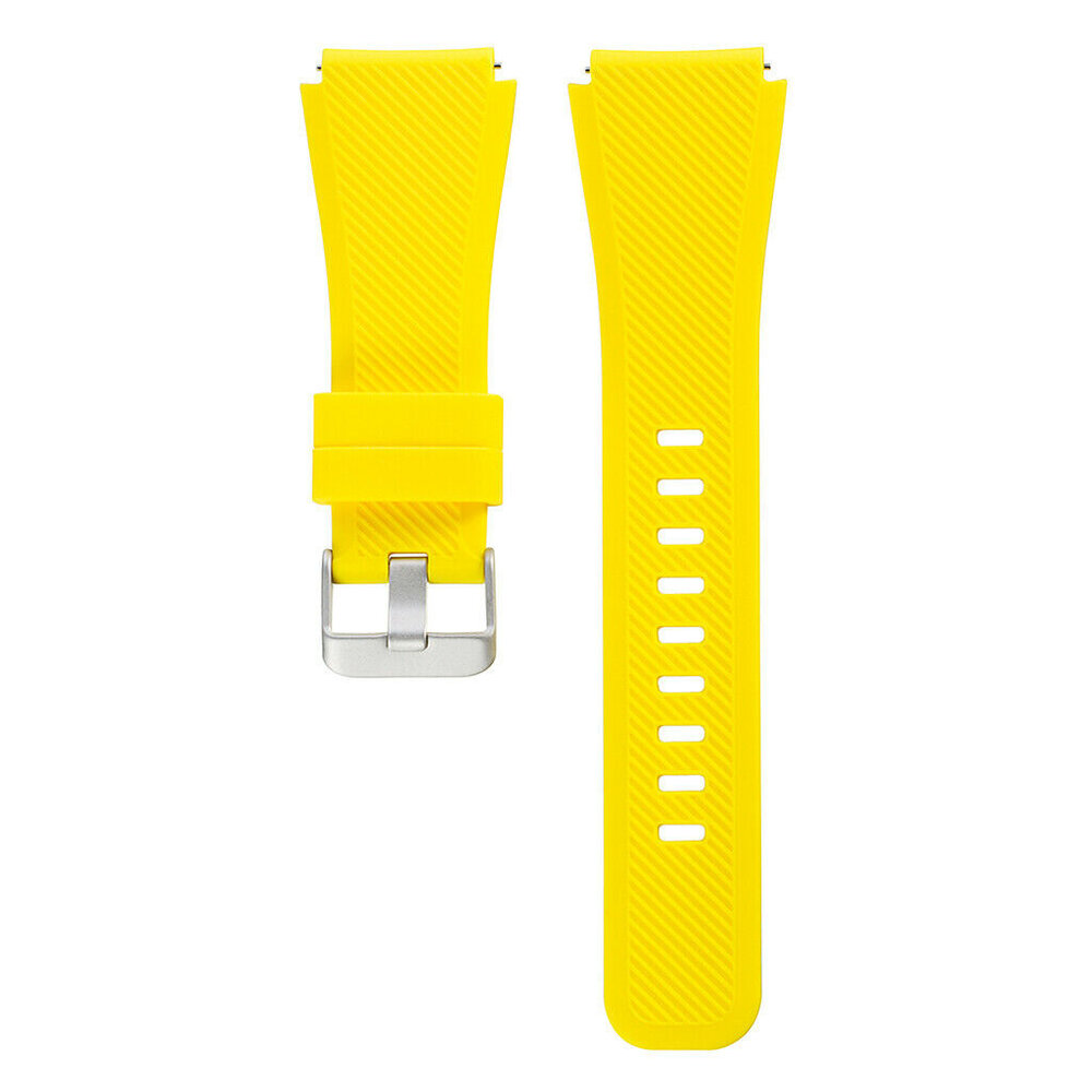 Strap-it Strap-it Samsung Galaxy Watch Active Silicone Strap (Yellow) Strap-it Strap-it Samsung Galaxy Watch Active Silicone Strap (Yellow)