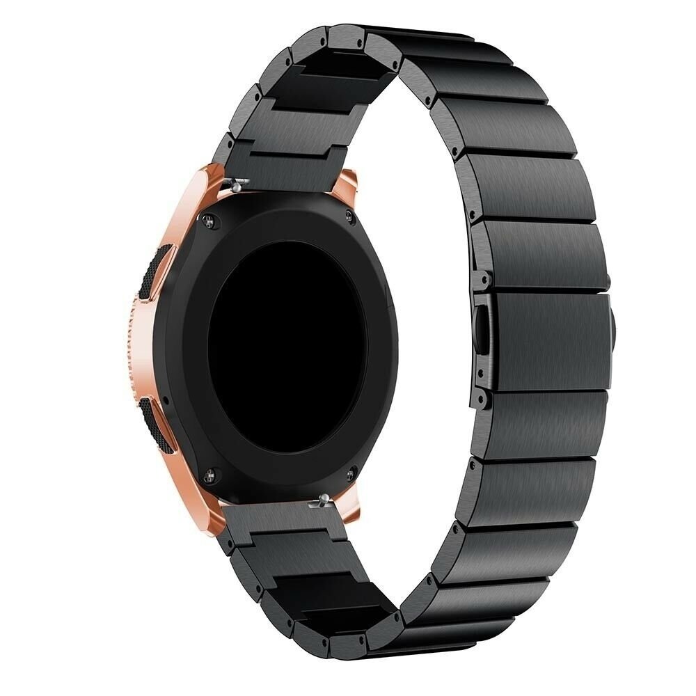 Strap-it Strap-it Samsung Galaxy Watch 42mm Metal Strap (Black) Strap-it Strap-it Samsung Galaxy Watch 42mm Metal Strap (Black)