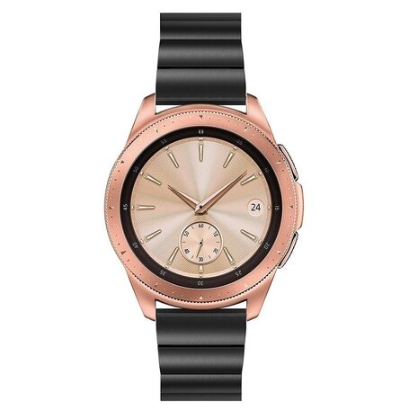 Strap-it Strap-it Samsung Galaxy Watch 42mm Metal Strap (Black) Strap-it Strap-it Samsung Galaxy Watch 42mm Metal Strap (Black)