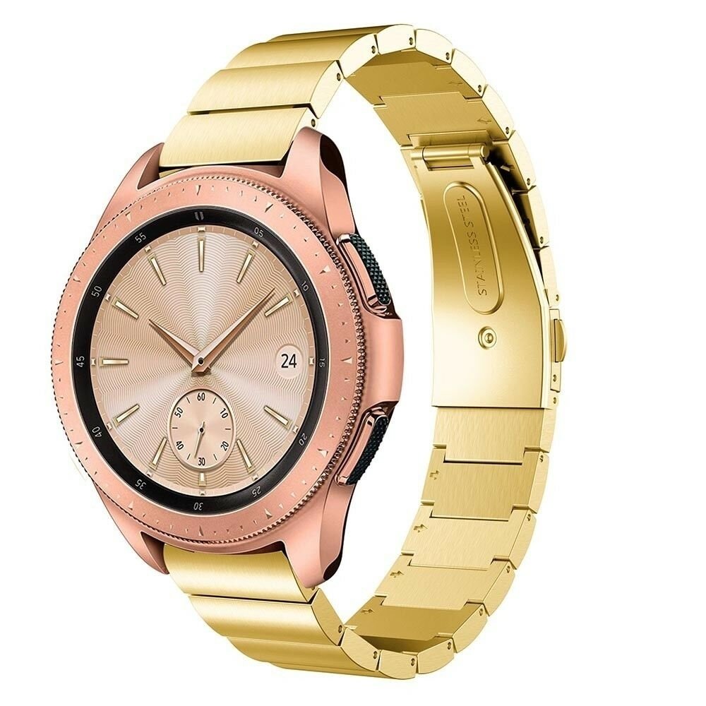 Strap-it Strap-it Samsung Galaxy Watch 42mm Metal Strap (Gold) Strap-it Strap-it Samsung Galaxy Watch 42mm Metal Strap (Gold)