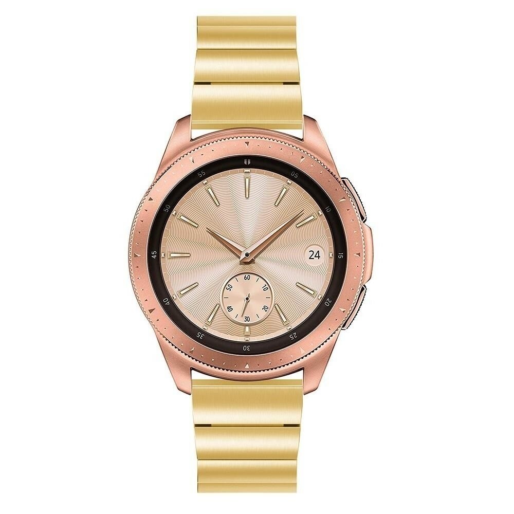 Strap-it Strap-it Samsung Galaxy Watch 42mm Metal Strap (Gold) Strap-it Strap-it Samsung Galaxy Watch 42mm Metal Strap (Gold)